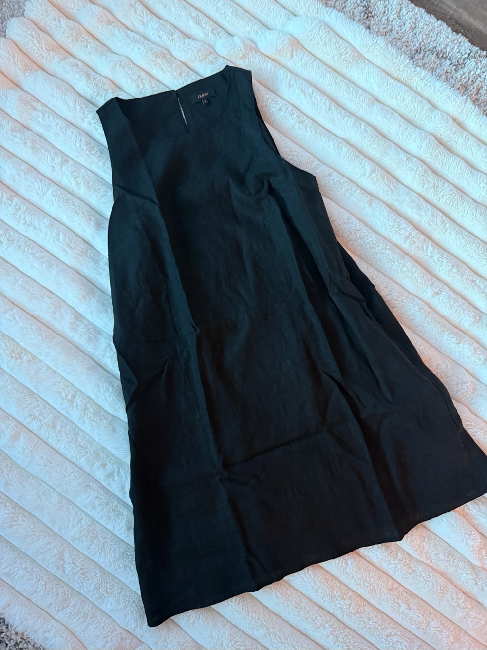 Quince 100% European Linen Tank Mini Dress - Picture 2 of 4